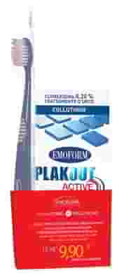 EMOFORM PLAK OUT ACTIVE COLLUTORIO 0,20% CLOREXIDINA 200 ML + EMOFORM GENGIVE SANE SPAZZOLINO