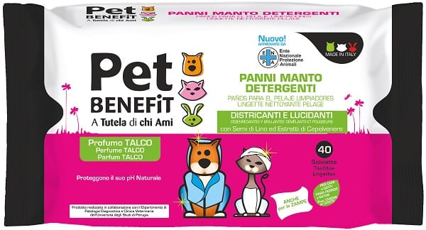 PET BENEFIT PANNO MANTO ODORE 40 PEZZI