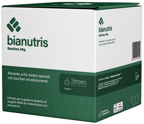 BIANUTRIS POLVERE SOLUBILE 14 BUSTINE X 35G