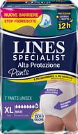 PANNOLONE LINES SPECIALIST PANTS UNISEX MAXI ALTA PROTEZIONE EXTRALARGE 7 PEZZI