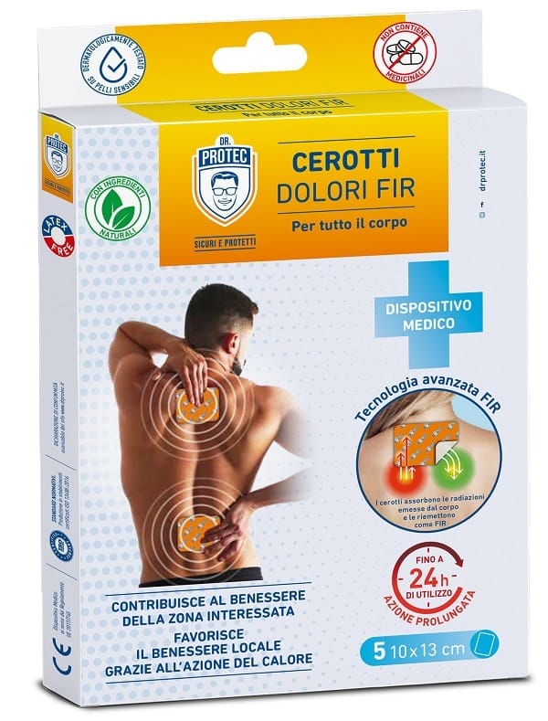 DR PROTEC CEROTTI DOLORI FIR 10X13 CM 5 PEZZI