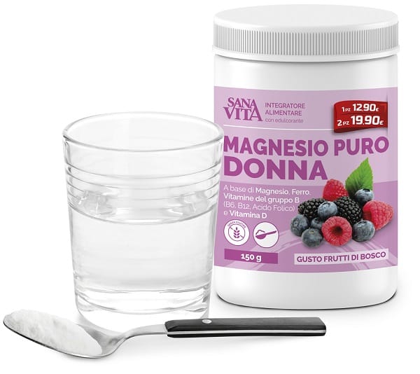 SANAVITA MAGNESIO PURO DONNA 150 G