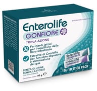 ENTEROLIFE GONFIORE 10+10 STICK PACK