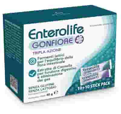 ENTEROLIFE GONFIORE 10+10 STICK PACK