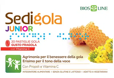 APIX PROPOLI SEDIGOLA JUNIOR FRAGOLA 20 PASTIGLIE APIX PROPOLI SEDIGOLA JUNIOR FRAGOLA 20 PASTIGLIE