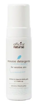 MOUSSE DETERGENTE VISO PELLE SENSIBILE SENZA PROFUMO 150 ML MOUSSE DETERGENTE VISO PELLE SENSIBILE SENZA PROFUMO 150 ML