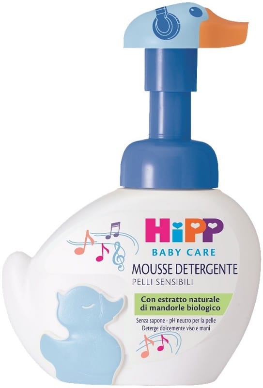 HIPP BABY CARE MOUSSE DETERGENTE PAPERELLA AZZURRO LIMITED EDITION 250 ML