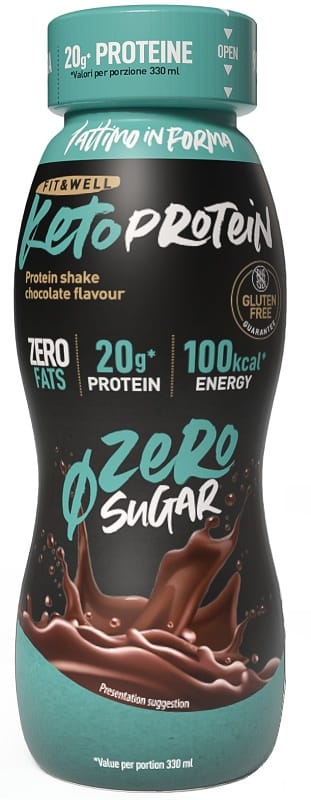 KETO PROTEIN SHAKE CIOCCOLATO 330 ML