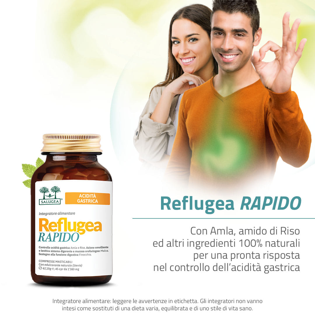 REFLUGEA RAPIDO SALUGEA 45 COMPRESSE MASTICABILI DA 1380 MG