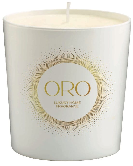 EXENTHIA MEDITERRANEA ORO LUXURY HOME FRAGRANCE CANDELA PROFUMATA