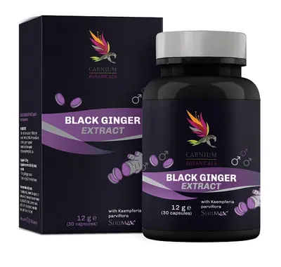 CARNIUM BOTANICALS BLACK GINGER EXTRACT 30 CAPSULE CARNIUM BOTANICALS BLACK GINGER EXTRACT 30 CAPSULE