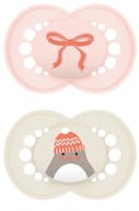 MAM ORIGINAL 2-6 WINTER LIMITED EDITION SILICONE FEMMINA 2 PEZZI