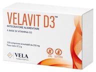 VELAVIT D3 150 COMPRESSE OROSOLUBILI 250 MG SENZA GLUTINE NATURALMENTE PRIVO DI LATTOSIO