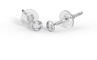 BJT401 ORECCHINI CRYSTAL/SWAROVSKI 3MM STAINLESS STEEL