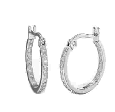 BJT406 ORECCHINI HOOP 20MM STAINLESS STEEL