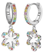 BJT412 ORECCHINI SANTORINI/CRISTALLI MULTICOLOR STAINLESS STEEL