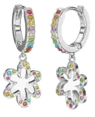 BJT412 ORECCHINI SANTORINI/CRISTALLI MULTICOLOR STAINLESS STEEL