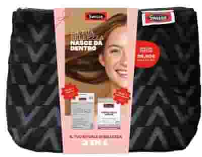 SWISSE BEAUTY POCHETTE 1 CAPELLI PELLE UNGHIE PLUS 60 CAPSULE MOLLI + 1 CAPELLI PELLE UNGHIE 30 COMPRESSE SWISSE BEAUTY POCHETTE 1 CAPELLI PELLE UNGHIE PLUS 60 CAPSULE MOLLI + 1 CAPELLI PELLE UNGHIE 30 COMPRESSE