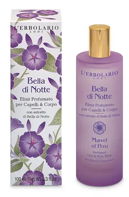 BELLA DI NOTTE ELISIR PROFUMATO CAPELLI & CORPO EDIZIONE LIMITATA 100 ML BELLA DI NOTTE ELISIR PROFUMATO CAPELLI & CORPO EDIZIONE LIMITATA 100 ML