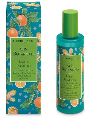 GIN BOTANICALS LOZIONE DEODORANTE 100 ML GIN BOTANICALS LOZIONE DEODORANTE 100 ML