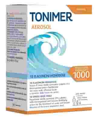 TONIMER AEROSOL 1000MOSM/KG 18 FLACONCINI MONODOSE DA 3 ML