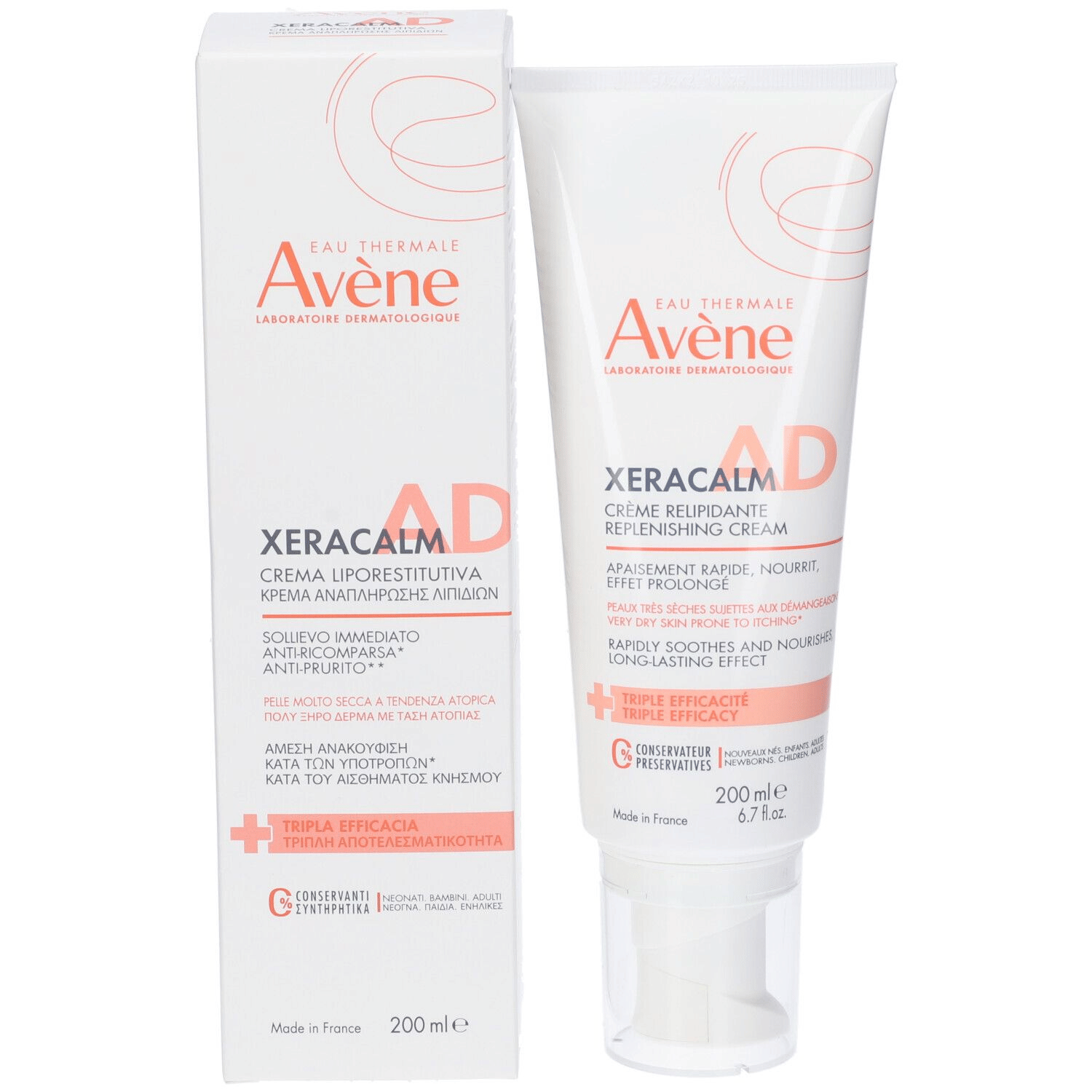AVENE XERACALM AD CREMA LIPORESTITUTIVA 200 ML NUOVA FORMULA