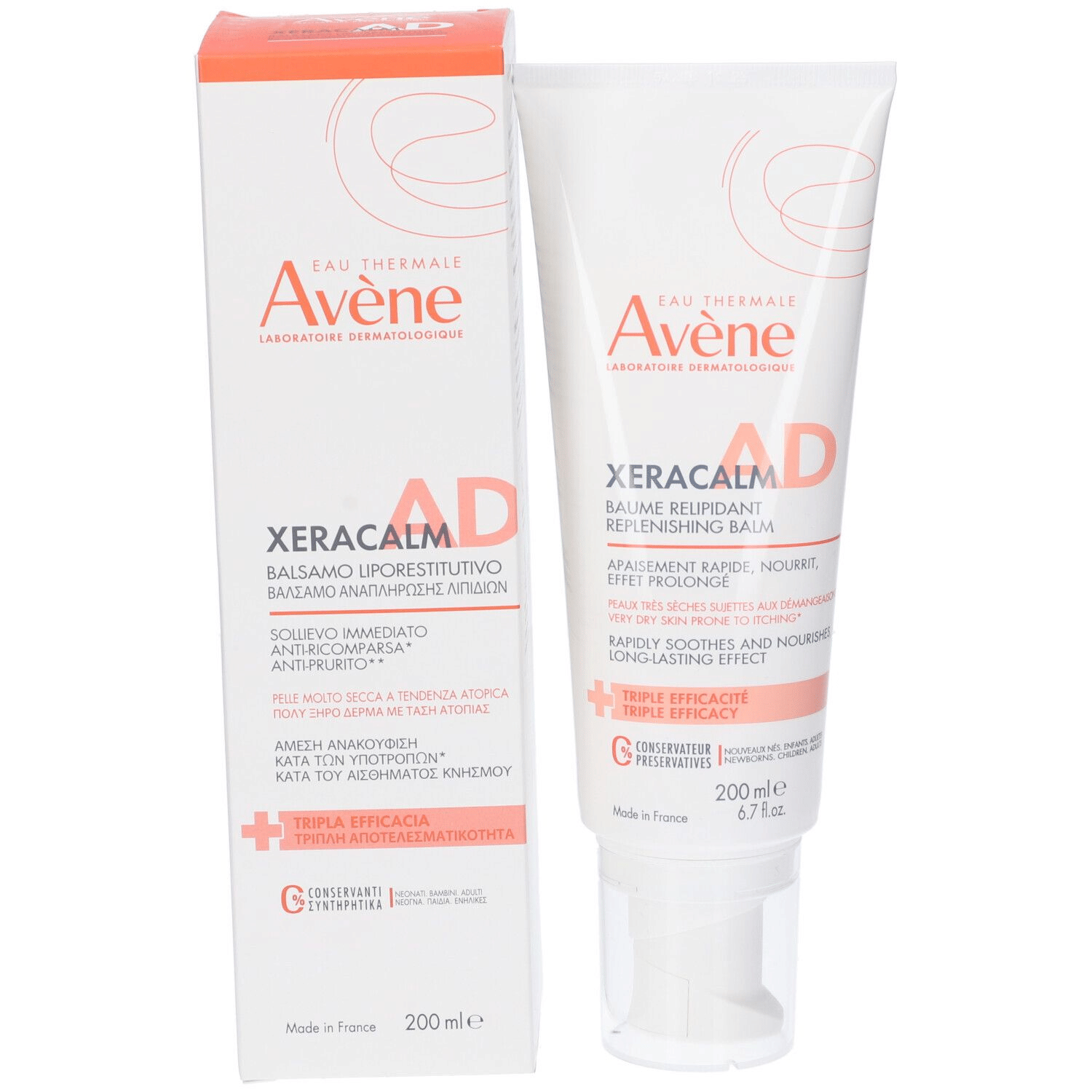 AVENE XERACALM AD BALSAMO LIPORESTITUTIVO 200 ML NUOVA FORMULA