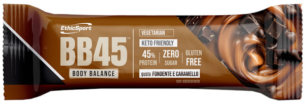 BB45 FONDENTE CARAMELLO 35 G BARRETTA PROTEICA