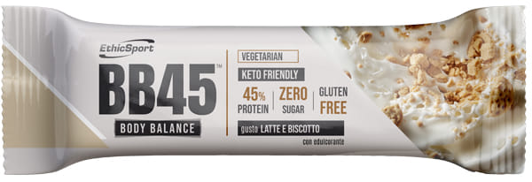 BB45 LATTE BISCOTTO 35 BARRETTA PROTEICA