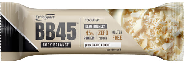 BB45 BIANCO COCCO 35 G BARRETTA PROTEICA