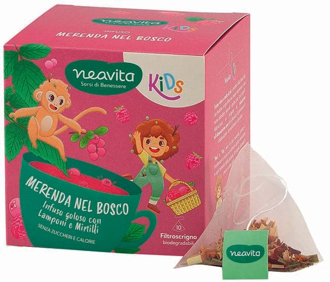 NEAVITA FILTROSCRIGNO KIDS MERENDA NEL BOSCO 10 FILTRI