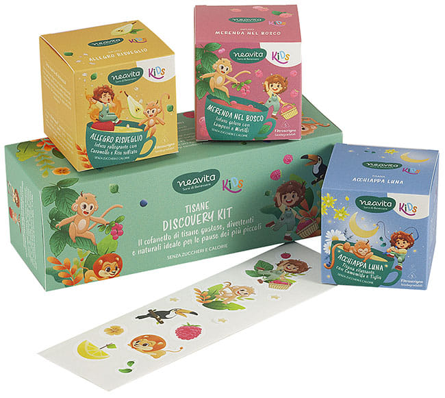 NEAVITA DISCOVERY KIT TISANE KIDS FILTROSCRIGNO