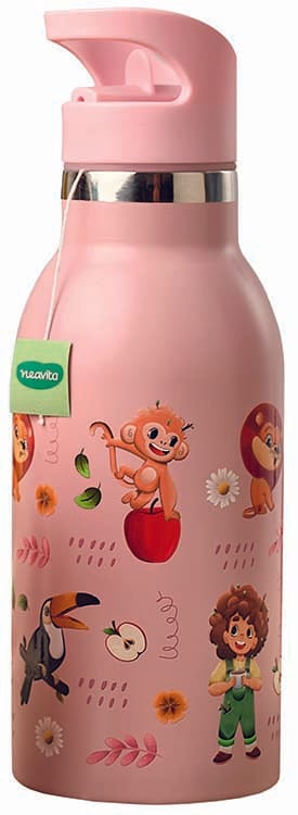 NEAVITA BOTTIGLIA THERMOS KIDS ROSA 400 ML
