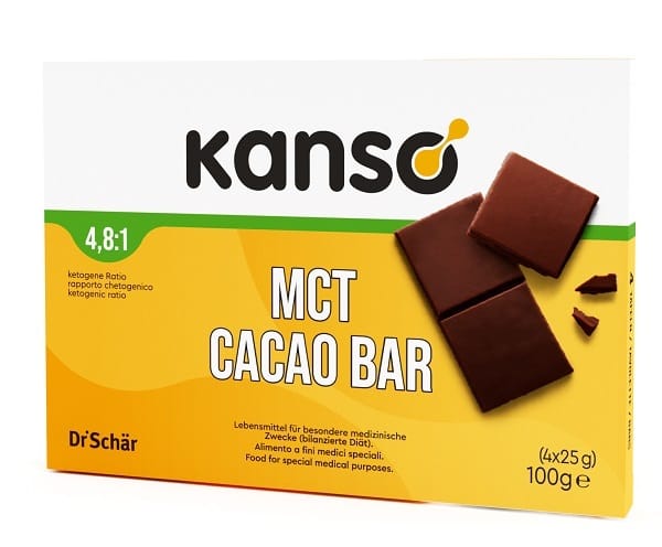 KANSO MCT CACAO BAR 4 BARRETTE X 25 G