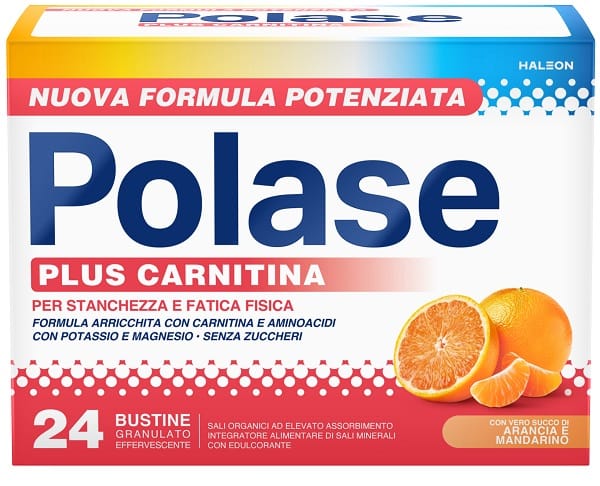 POLASE PLUS CARNITINA 24 BUSTINE GRANULATO EFFERVESCENTE DA 6,8 G