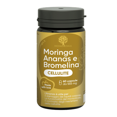 REDMORINGA MORINGA ANANAS BROMELINA 60 CAPSULE
