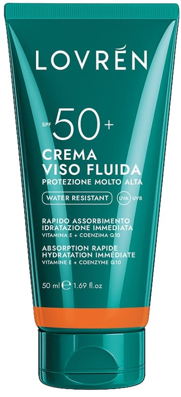 LOVREN FLUIDO SOLARE VISO PROTEZIONE MOLTO ALTA SPF50 50 ML
