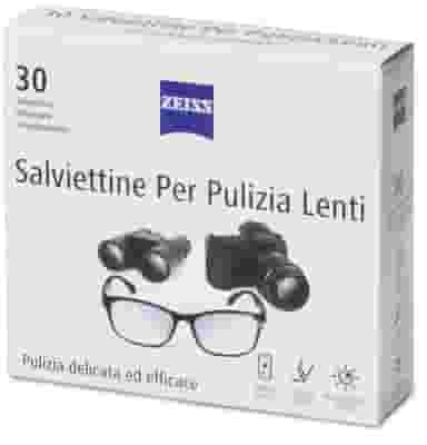 ZEISS SALVIETTINE PULIZIA LENTI 30 PEZZI