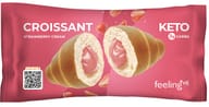 FEELING OK CROISSANT RIPIENO DI CREMA ALLA FRAGOLA 50 G