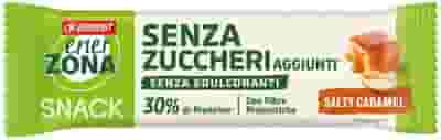 ENERZONA SNACK SALTY CARAMEL RICOPERTA DI CACAO CON LATTE 33G