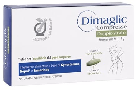 FITOPREPARATORI ITALIANI DIMAGLIC 30 COMPRESSE DOPPIO STRATO