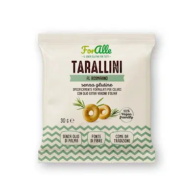 FORALLE TARALLINI ROSMARINO 30 G FORALLE TARALLINI ROSMARINO 30 G