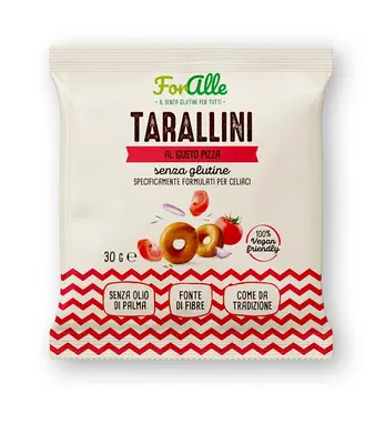 FORALLE TARALLINI PIZZA 30 G FORALLE TARALLINI PIZZA 30 G