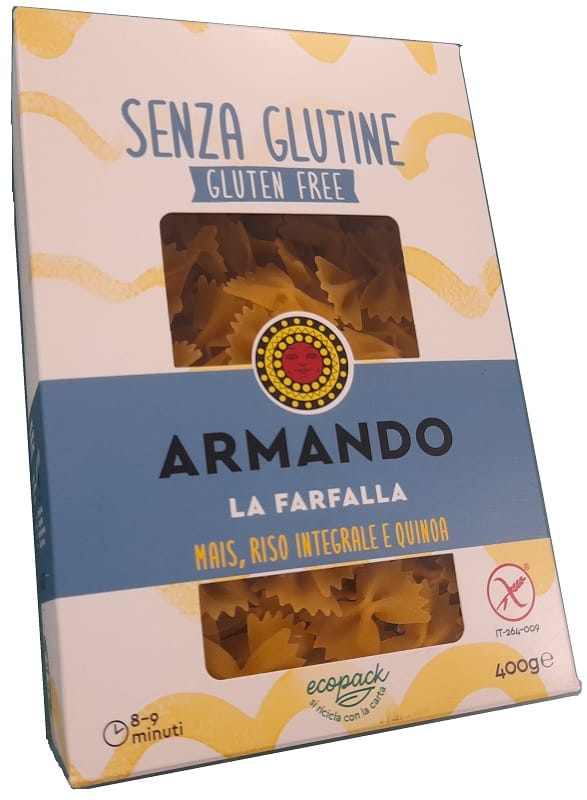 ARMANDO LA FARFALLA MAIS RISO INTEGRALE E QUINOA 400 G