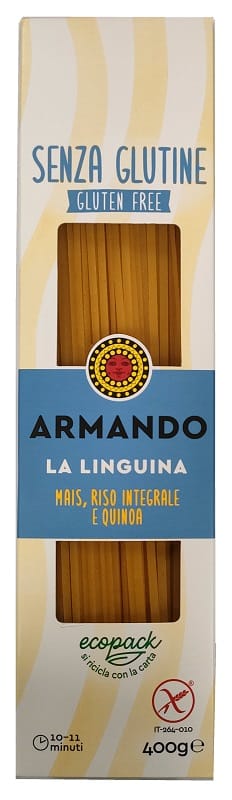 ARMANDO LA LINGUINA MAIS RISO INTEGRALE E QUINOA 400 G