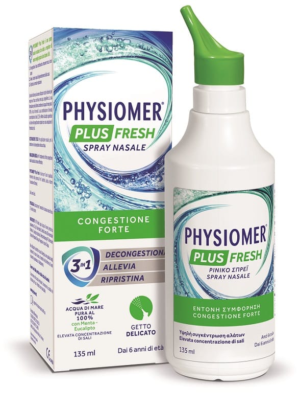 SPRAY NASALE PHYSIOMER PLUS FRESH 135 ML