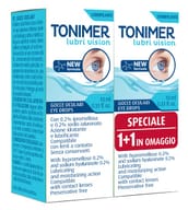 GOCCE OCULARI TONIMER LUBRI VISION 10 ML 2 PEZZI PROMO
