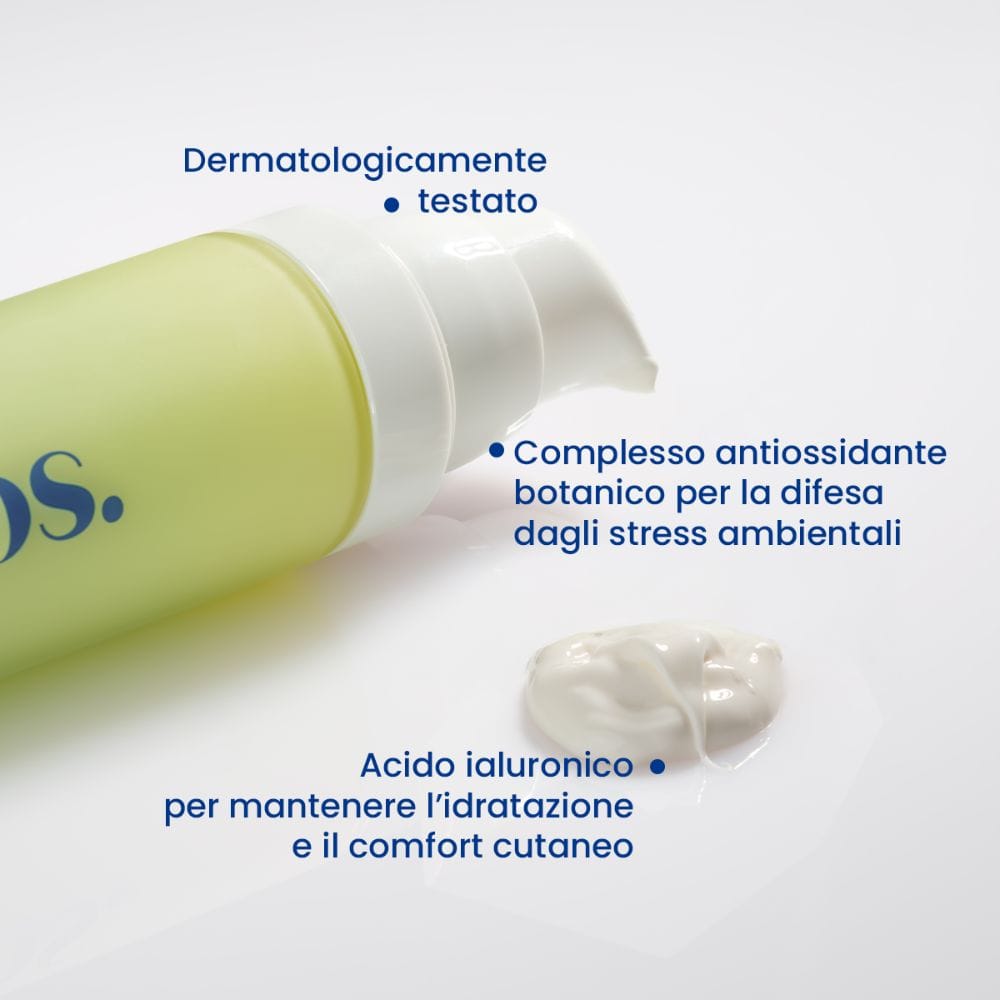 Crema Viso Giorno Idratante Antiossidante con Acido Ialuronico – INEENOS Antioxiday! (50 ml) – protezione quotidiana e luminosità della pelle