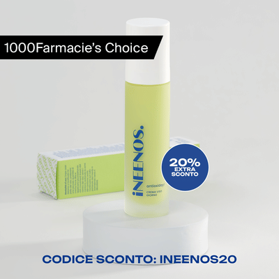 Crema Viso Giorno Idratante Antiossidante con Acido Ialuronico – INEENOS Antioxiday! (50 ml) – protezione quotidiana e luminosità della pelle