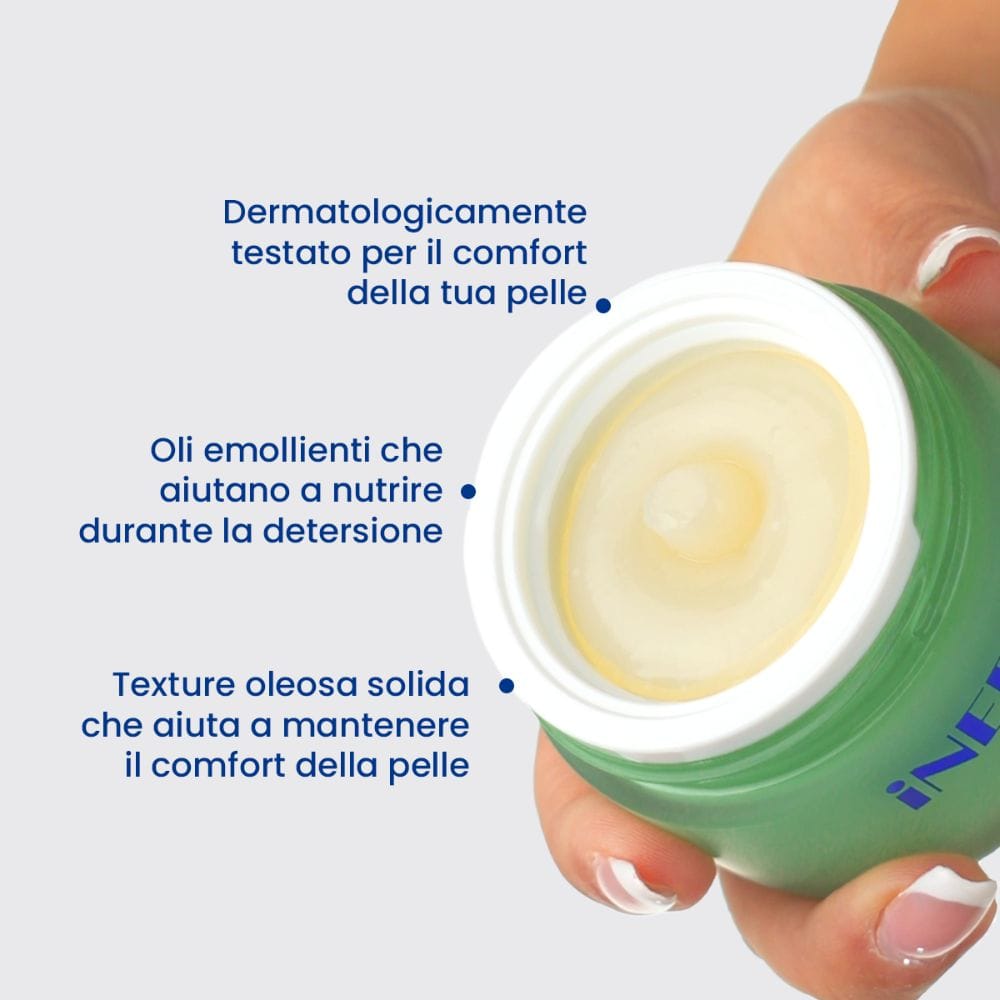 Burro Struccante Nutriente & Delicato – INEENOS Avocuddle! (50 ml) – rimuove make-up e impurità lasciando la pelle morbida e confortevole